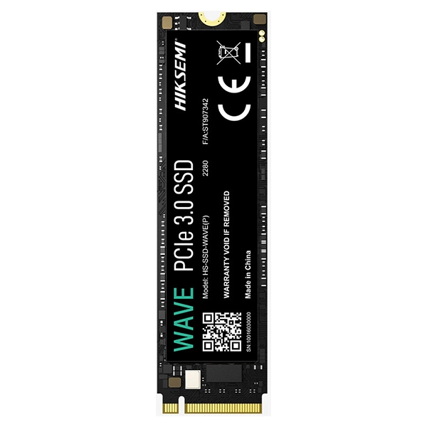 [HS-SSD-WAVE-P-512G] Disque Dur interne SSD Hiksemi Wave(P) M.2 2280 PCIe 3.0 NVMe 512 Go HS-SSD-WAVE-P-512G