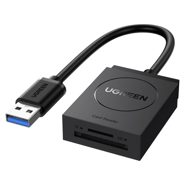 Lecteur carte mémoire SD/TF Ugreen USB 3.0 2 en 1 20250