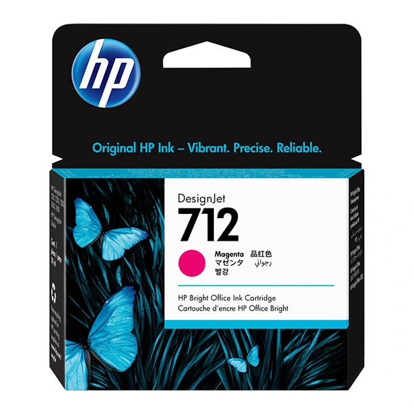 Cartouche d'encre HP 712 Magenta d'origine 3ED68A