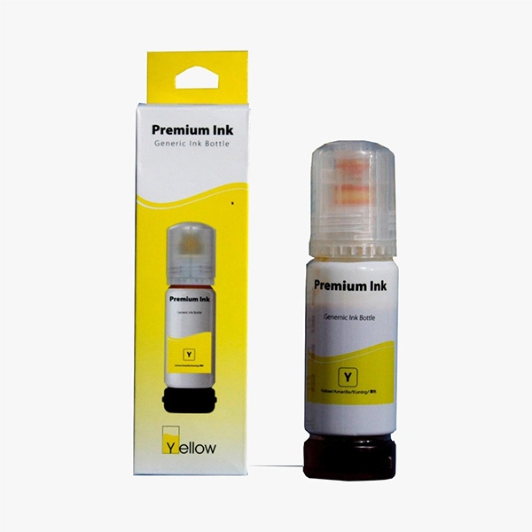 [WP-8797] Bouteilles d'encre Refill Ink Printer Jaune compatible avec Epson L3110, L3150, L3115, L3116, L3101, L1110, L3151, L3152, L3156, L5190
