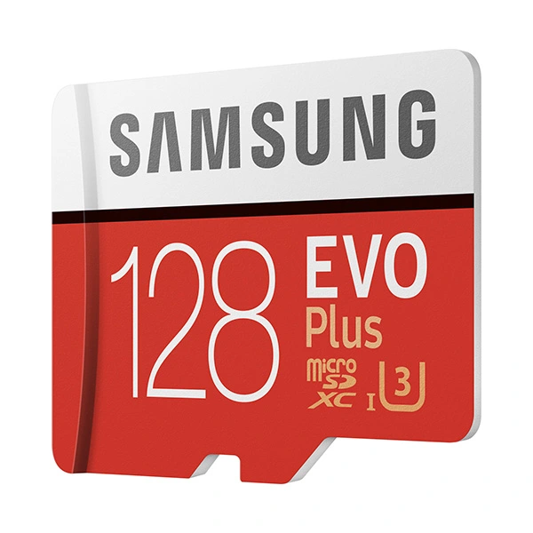 Carte mémoire Samsung Evo Plus -128GB - microSDXC Avec adaptateur