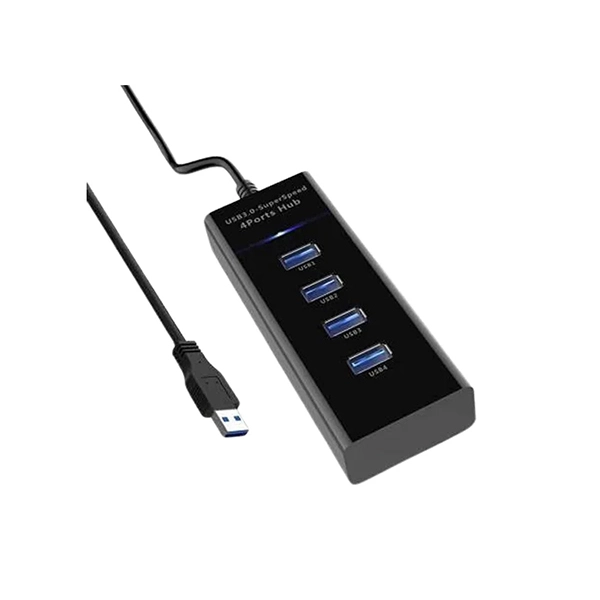 HUB USB 3.0 Adaptateur 4 Ports de Haute Vitesse