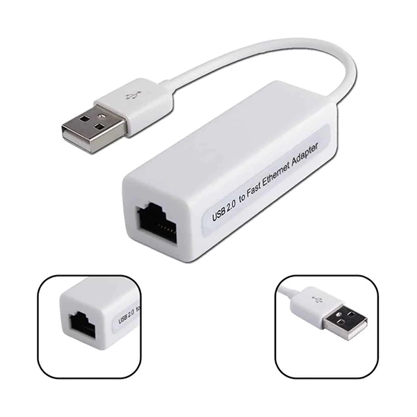 [WP-9201] Adaptateur USB 2.0 Ethernet 10-100 Mbps LAN réseau Câble RJ45