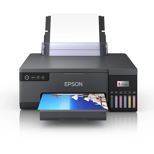 Imprimante Epson EcoTank L8050 Photo +impression sur cartes PVC C11CK37403