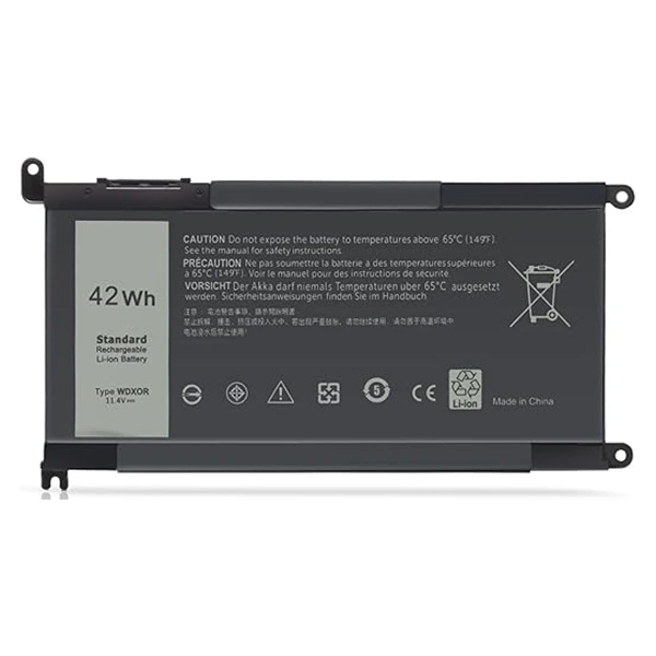 [WP-10994] Batterie WDXOR pour Dell Inspiron et Latitude les modèles 15 5565, 5570, 5584, 7560, 7378, Latitude 3180, 3480, et plus - 42 Wh