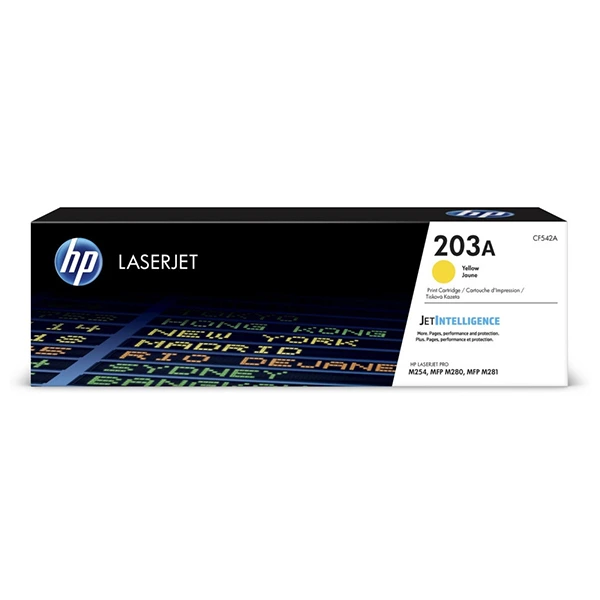 Toner HP 203A Jaune origine - CF542A