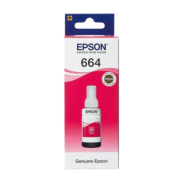 [C13T66434A] Bouteille d'encre Epson 664 Magenta origine M (T6643) - (C13T66434A) - 70ml