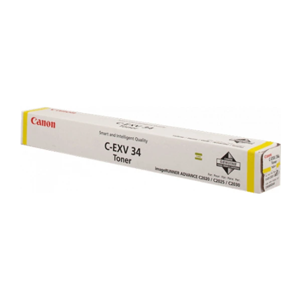 [3785B002AA] Toner Canon C-EXV 34 Jaune Origine - 3785B002AA
