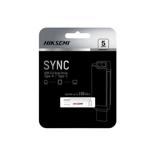 Clé USB HiKSEMI E327C TYPE-C/ USB3.2 256gb 3.0 150MB/S - HS-USB-E327C 256G U3