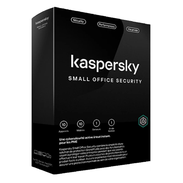 [KL45418BKFS-23MAG] Kaspersky Small Office Security 10 Postes 1 Serveur - KL45418BKFS-23MAG
