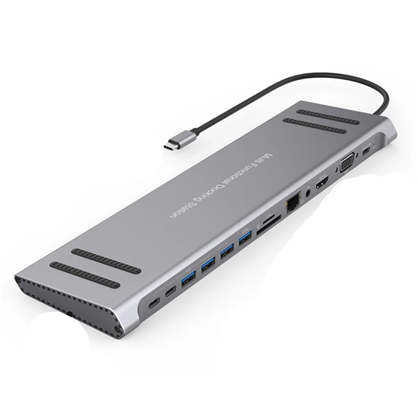 Station d’accueil multifonction 14-en-1 USB-C Laptop Base 9199A