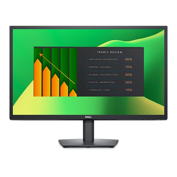 Dell E2423H - Écran 24" Full HD, Dalle VA, 5ms, 60Hz, VGA & DisplayPort, Noir - E2423H
