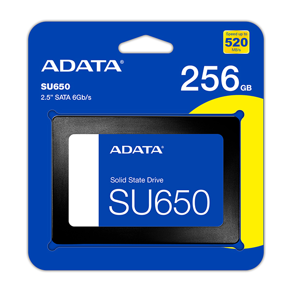 [ASU650SS-256GT-R] Disque Dur SSD Interne ADATA Ultimate SU650 256 Go – Performance et Fiabilité au Format 2,5" - ASU650SS-256GT-R