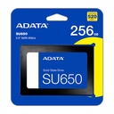 Disque Dur SSD Interne ADATA Ultimate SU650 256 Go – Performance et Fiabilité au Format 2,5" - ASU650SS-256GT-R