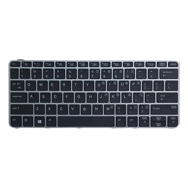 Clavier HP EliteBook 820 G3 G4, 725 G3 G4 Rétroéclairé Professionnel QWERTY US - Haute Qualité, Sans Pointage