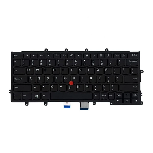 [KB-LNV-X270A275-BLK-NB-01EN548] Clavier Lenovo ThinkPad X270/A275 Noir - Modèle 01EN548 Sans Rétroéclairage, Haute Qualité
