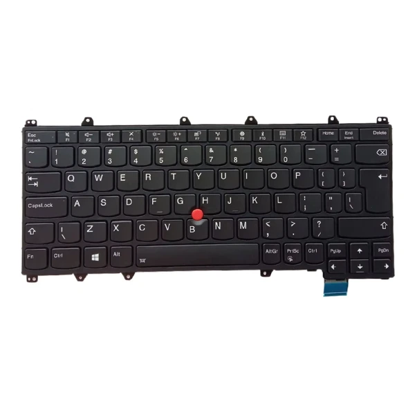 [CL-LEN-X380-RBK-MULTI] Clavier Lenovo ThinkPad X380 Yoga / 260 / 370 Rétroéclairé Multilingue - Haute Qualité, Neuf, Compatible et Ergonomique