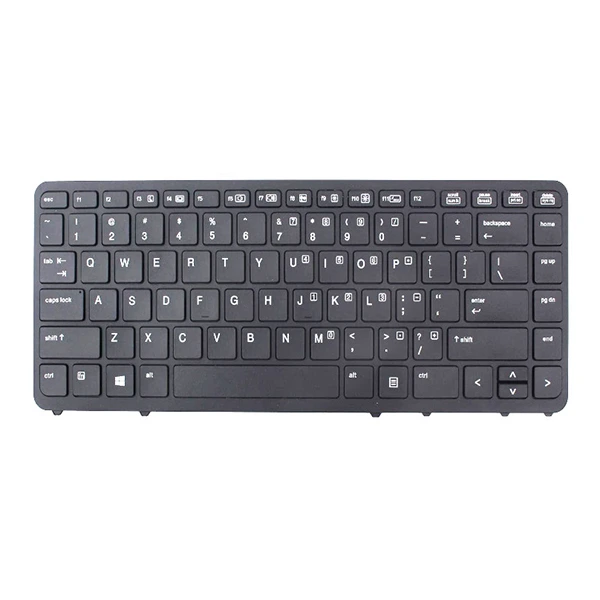 [ProBook 840-G1] Clavier HP EliteBook QWERTY Noir pour 840 G1 / 850 G1 / 840 G2 / ZBook 14