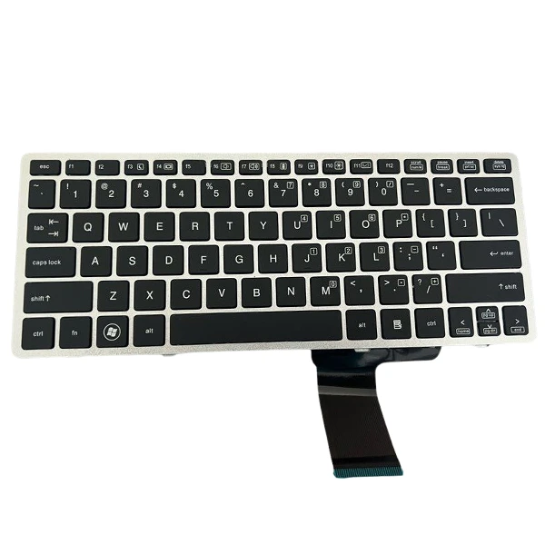 [HP-ELITE-2570P-KBD-001] Clavier HP Elitebook 2570P - QWERTY Rétroéclairé, Multimédia et Haute Durabilité
