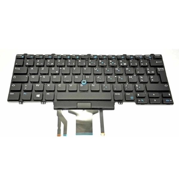 Clavier Dell Latitude E5450 E7450 E7470 AZERTY d’Origine - Réf. SX156925A-FR