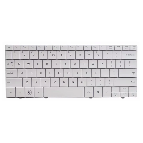 Clavier HP Compaq Mini 110 / 110-1000 / 110-1100 / Mini 102 / Presario CQ10-100 Blanc US