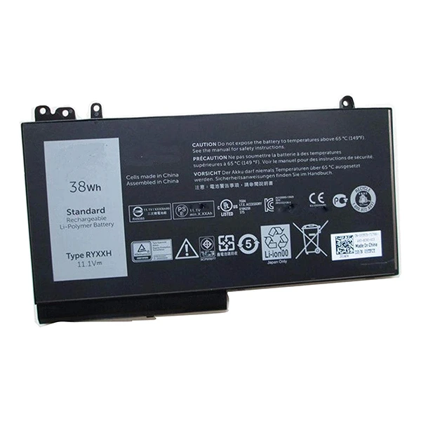[RYXXH] Batterie Dell Latitude 3150/3160 & Série E5250, E5450, E5550 - Remplacement 9P4D2/09P4D2 Lithium-Ion RYXXH 11.1V 38Wh