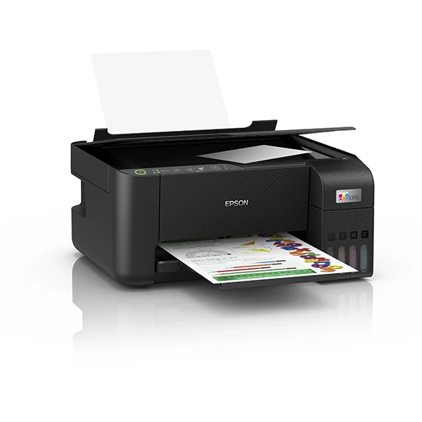 [C11CJ67408] Imprimante Multifonction Jet d’Encre Epson EcoTank L3250 - Réservoirs Rechargeables, Wi-Fi, Impression Haute Résolution 5760 dpi, Jusqu’à 8100 Pages en Noir