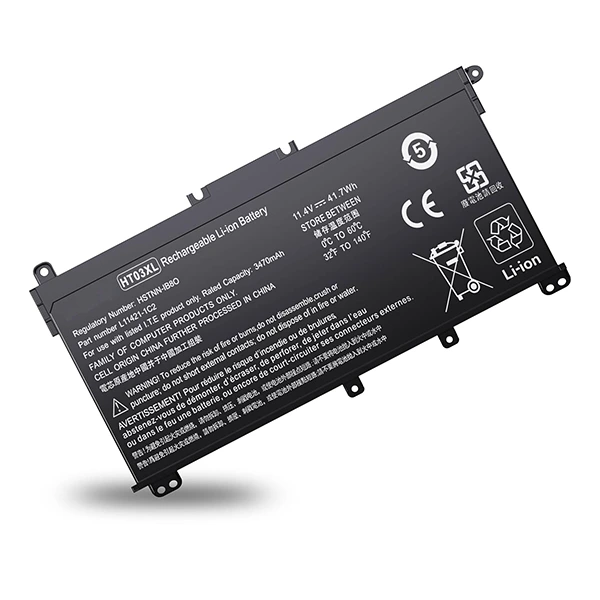 Batterie Compatible HP Pavilion | 4 Cellules, 3550mAh, HT03XL 11,55V 41Wh Li-ion, Technologie Lithium-ion