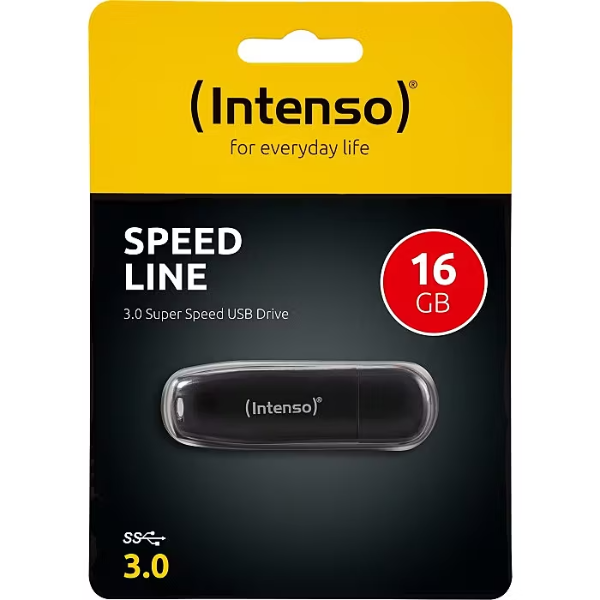 [3533470] Clé USB Intenso Speed Line 3.2 16 Go – Stockage Haute Performance